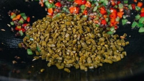 Fermented Long Bean Wok